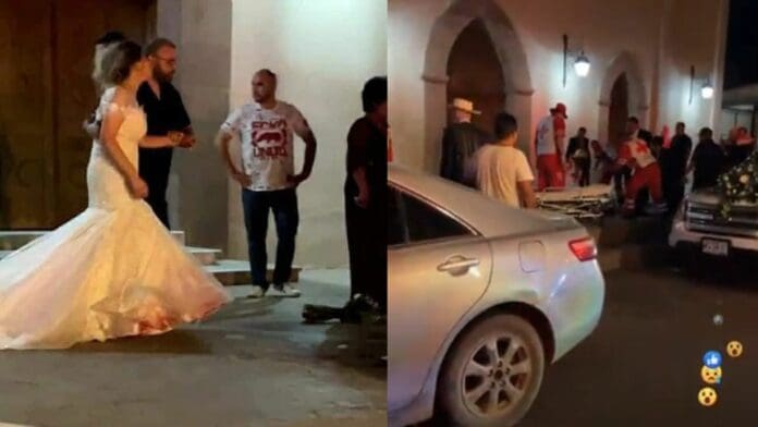 Boda trágica en Sonora: Asesinan al novio saliendo de la iglesia