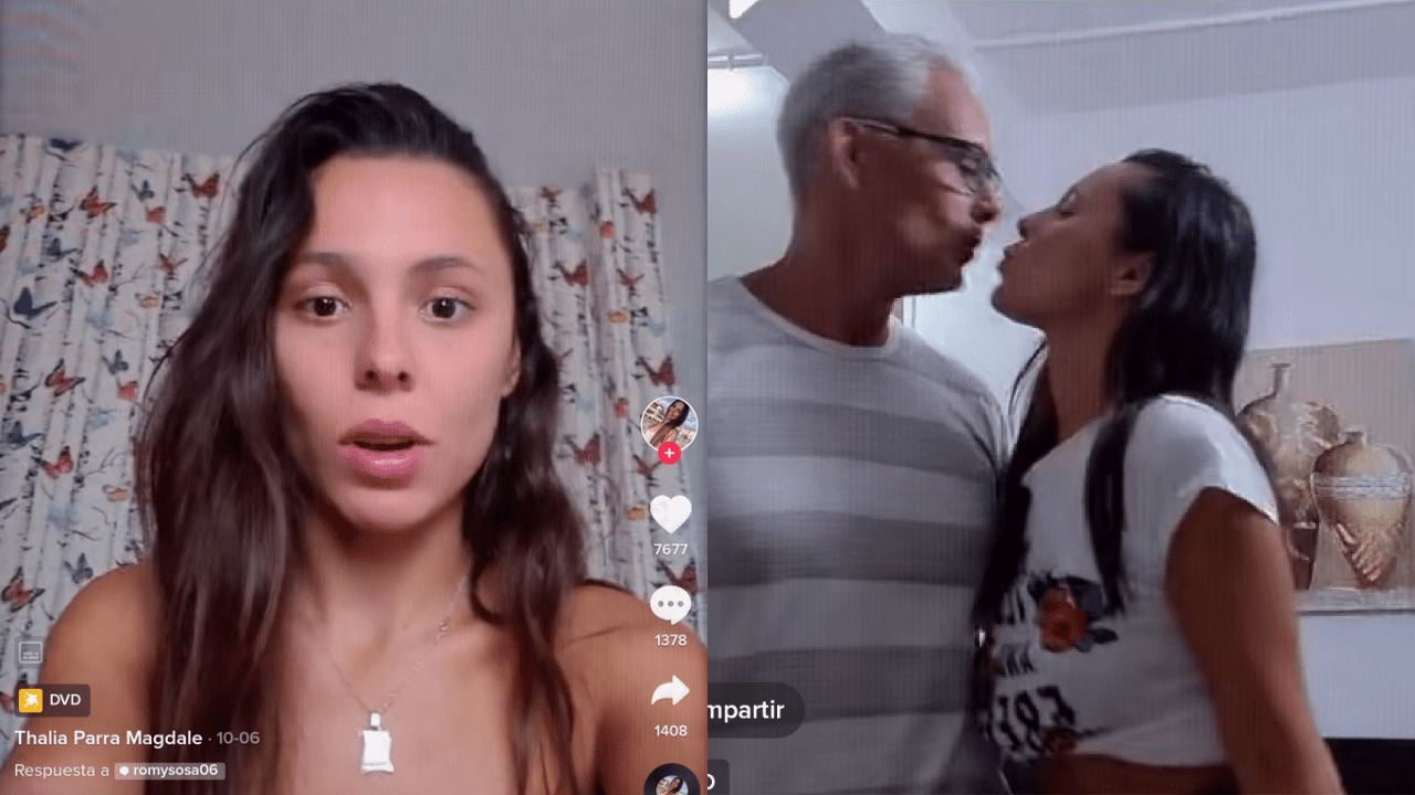 VIDEO: Joven Tiktokera cuenta que se baña con su papá y se hace viral
