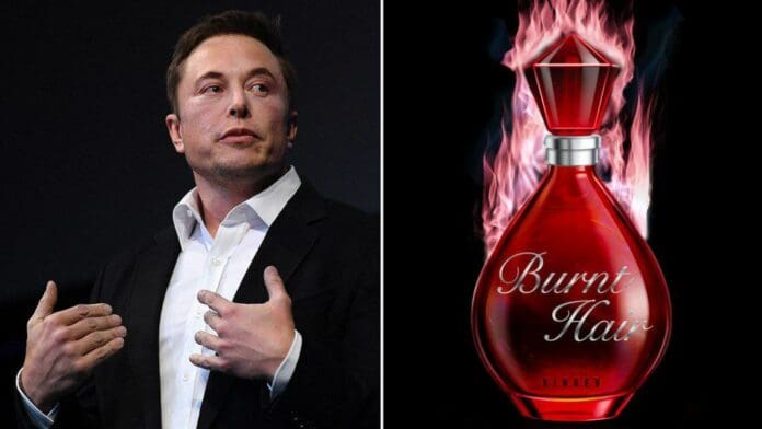 Elon Musk vende 30.000 perfumes con olor a cabello quemado en menos de una semana