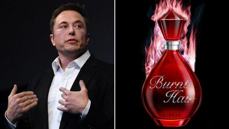 Elon Musk vende 30.000 perfumes con olor a cabello quemado en menos de una semana