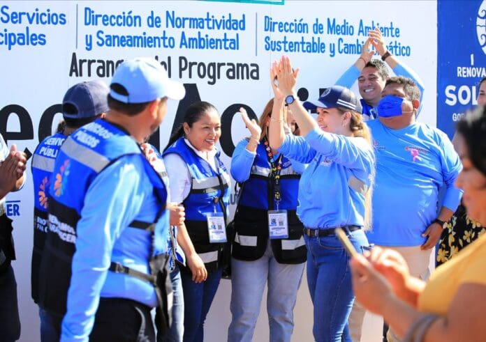 Lili Campos a favor de la cultura del reciclaje