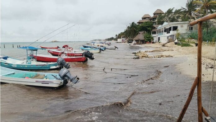Tras petición de pescadores, retirarán el muro del ojo de agua en El Recodo de Playa del Carmen