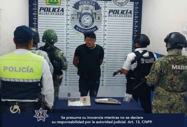 PLAYA DEL CARMEN: Detienen a sicario que intentó ejecutar a tres en el Mandala