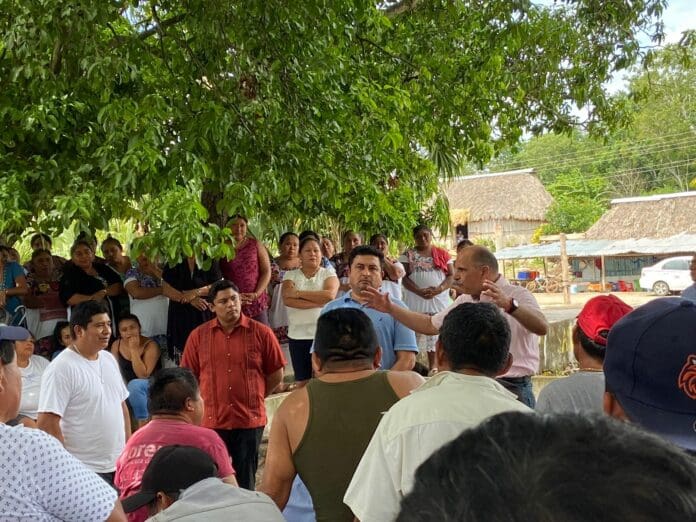 Felipe Carrillo Puerto y Tulum trabajan coordinadamente en los poblados de Yalchén y San Silverio.