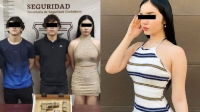 Detienen a la influencer Sherlyn González por pasarse un alto en BC; llevaba un arma de fuego
