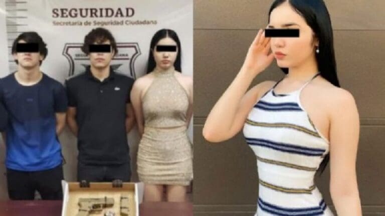 Detienen a la influencer Sherlyn González por pasarse un alto en BC; llevaba un arma de fuego