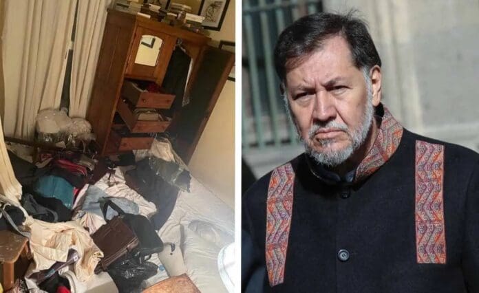 Roban casa del diputado Gerardo Fernández Noroña
