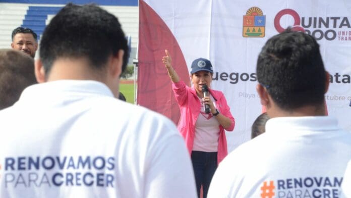 Con la participación de 6 municipios, la presidenta de Solidaridad dio la bienvenida a los atletas de los Juegos Paranacionales CONADE 2022.