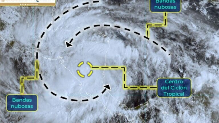 ‘Julia’ se debilita a tormenta tropical, en su paso por Nicaragua