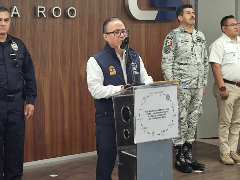 Anuncian FGE captura de presuntos responsables de ataques armados en Isla Blanca y la Región 221 de Cancún