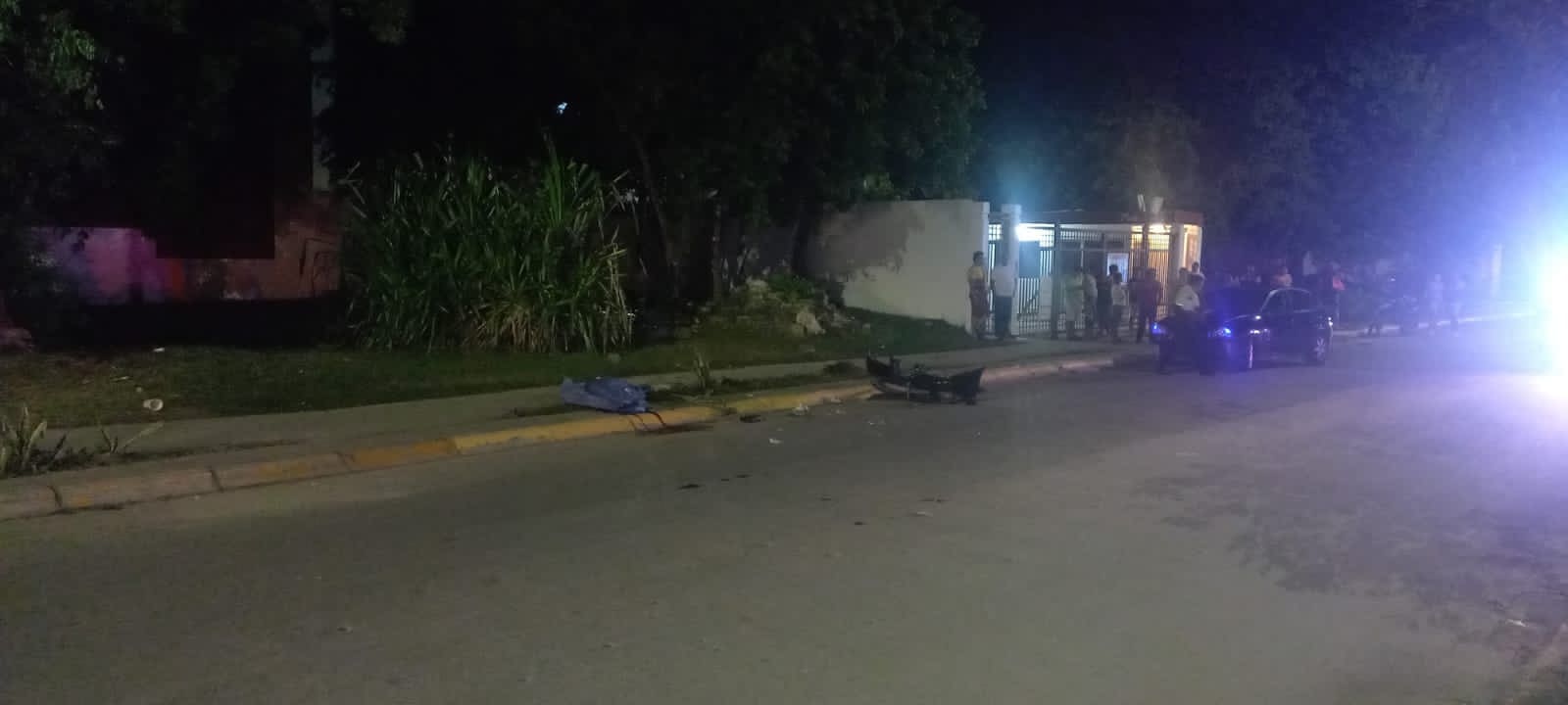 Muere segunda víctima de accidente frente a una calle privada en Playa del Carmen 