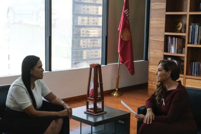 Gestiona Mara Lezama más apoyos de bienestar para Quintana Roo