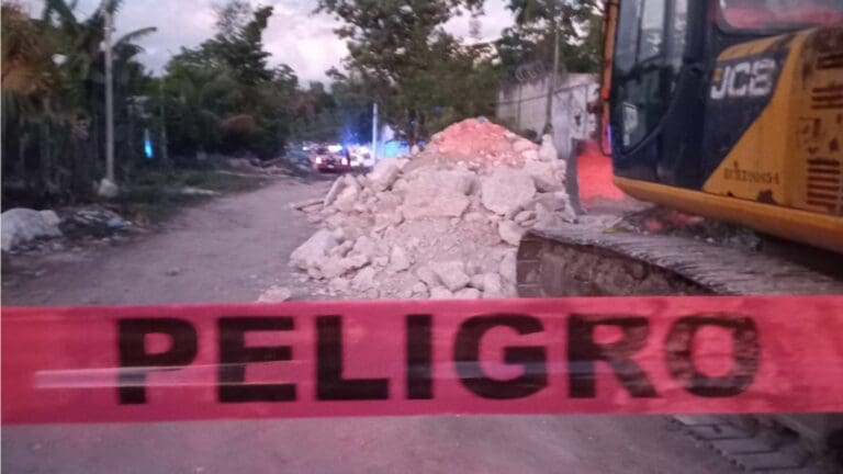 Más violencia e inseguridad en Tulum. Otro sujeto fue asesinado en la colonia irregular Nassim de ese municipio.