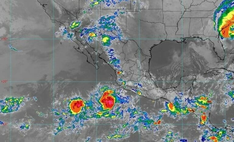 Huracán Orlene se intensifica a categoría 2 frente a Jalisco, alcanzará la categoría 3