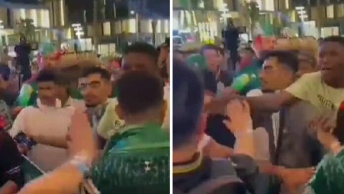 Video: Mexicanos se van contra árabes entre golpes y empujones