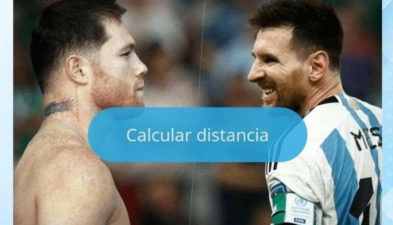 Alguien creó una aplicación que mide la distancia a la que están Lionel Messi y Saúl "Canelo" Álvarez. De esta forma no se encontrarían.