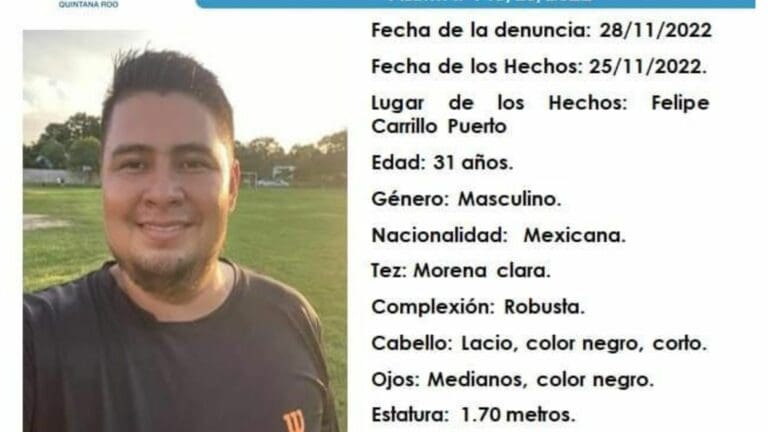 Desaparece director de Desarrollo Económico del Ayuntamiento de Felipe Carrillo Puerto