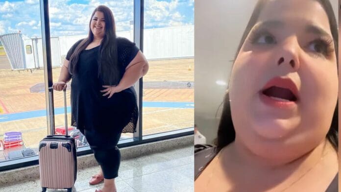 Modelo 'plus size' denuncia que aerolínea no la dejo subir al avión por su peso