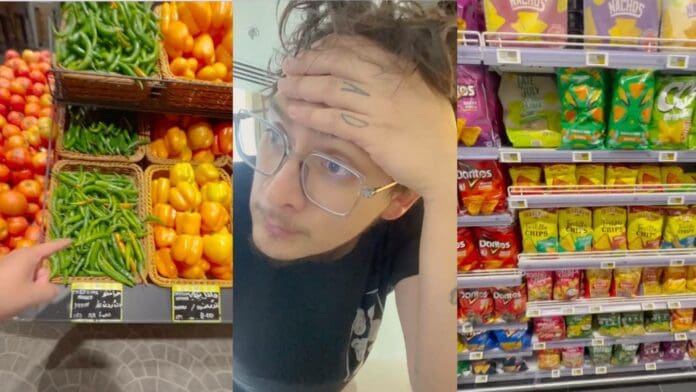 Mexicano gasta más de mil pesos para preparar chilaquiles en Qatar; resultado le sale mal