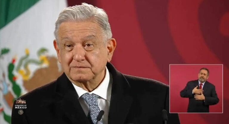 Video: Felicita AMLO a Sheinbaum por su boda; dice que no irá si es invitado