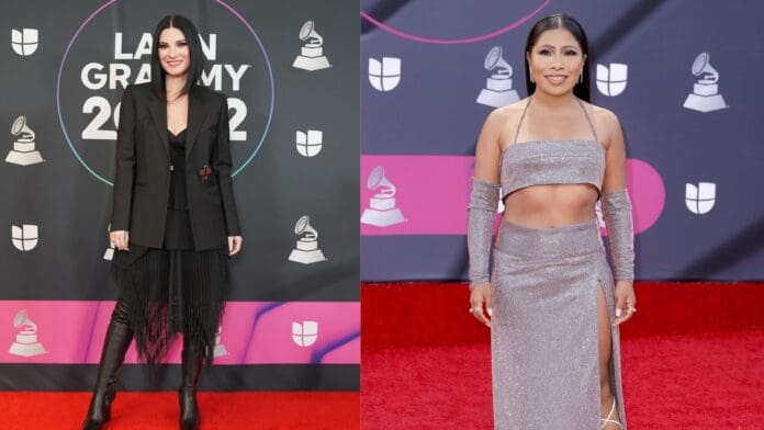 Critican a Laura Pausini por editar foto con Yalitza Aparicio en los Latin Grammy