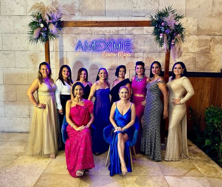 Realiza Amexme capítulo Riviera Maya su Gala de la Mujer 2022