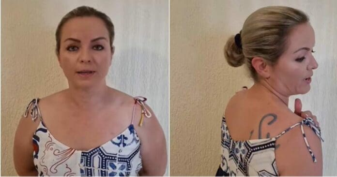 Una mujer denunció que su esposo, un notario público, la marcó con un hierro para ganado. Y que incluso la ha violado. Pide ayuda.