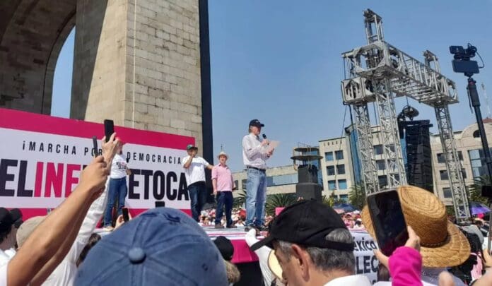 VIDEO: Woldenberg pide a los mexicanos defender la autonomía del sistema electoral