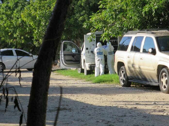 Abandonan cadáver de una persona en la colonia Santa Lucía de Cancún 