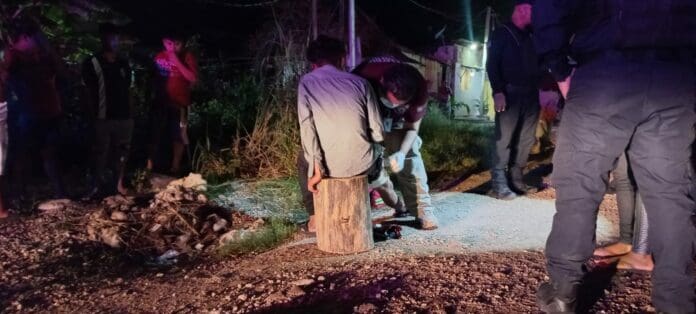 Hieren de bala a hombre en Tulum  