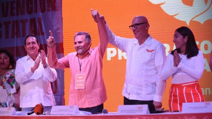Eligen al Dr. Pech como el nuevo Dirigente Estatal de Movimiento Ciudadano en Quintana Roo