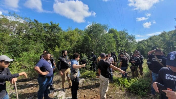 Hallan restos óseos durante búsqueda de desaparecidos en la delegación Alfredo V. Bonfil