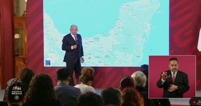 AMLO anunció una nueva gira este fin de semana por el sureste mexicano para continuar supervisando el Tren Maya.