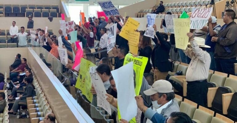 Guanajuato es el primer Congreso local en votar en contra de la propuesta de mantener a las fuerzas armadas en las calles.