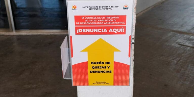 INSTALAN BUZONES CIUDADANOS PARA QUEJAS Y DENUNCIAS CONTRA SERVIDORES PÚBLICOS MUNICIPALES