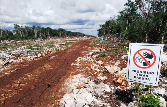 Ambientalistas alertan de posibles daños por traslado de materiales para construcción del Tren Maya 