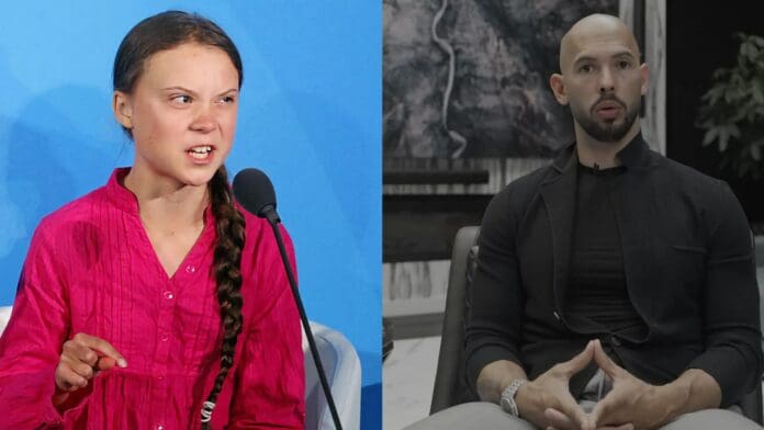 Detienen por trata de personas a Andrew Tate, el hombre criticado por Greta Thunberg