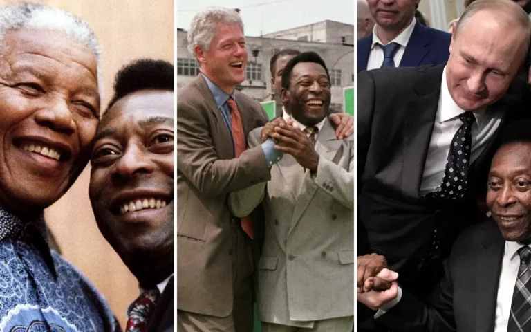 Desde Putin hasta Mandela, ellos fueron testigos de la leyenda de Pelé