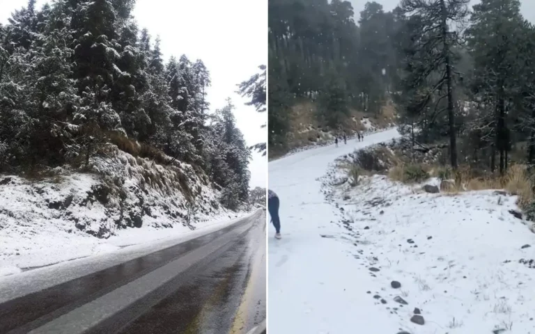 Piden no subir al Ajusco y el Pico del Águila por nieve