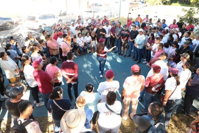 Fraccionamiento “El Encanto” contará con la iluminación en sus calles y zona común de condominios