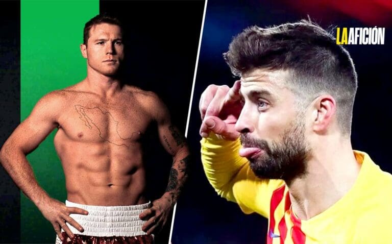 Piqué se burla de la Selección Mexicana y lo acusan con El Canelo