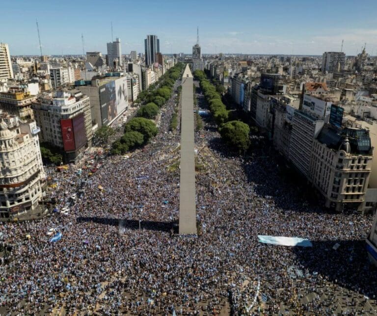 Así han sido los festejos en Argentina tras ganar el Mundial Qatar 2022