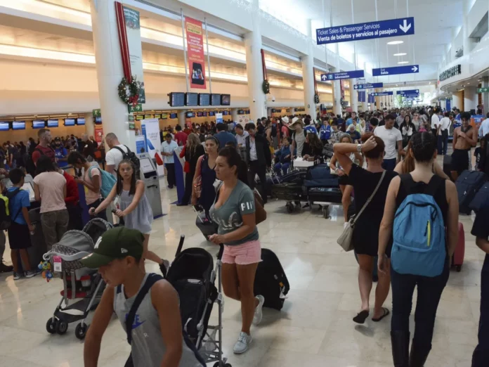Registra aeropuerto de Cancún cifra récord con 719 operaciones  