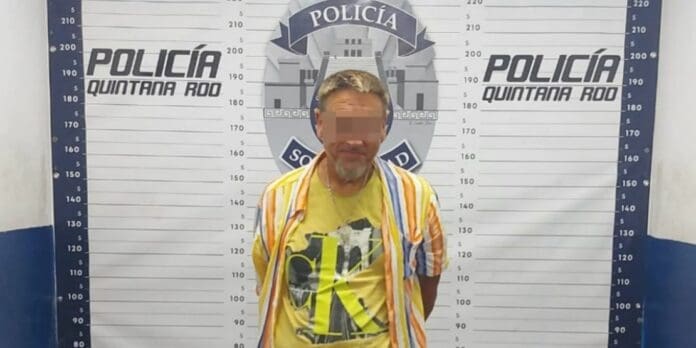 Detienen a presunto narcomenudista de origen estadounidense en Playa del Carmen 