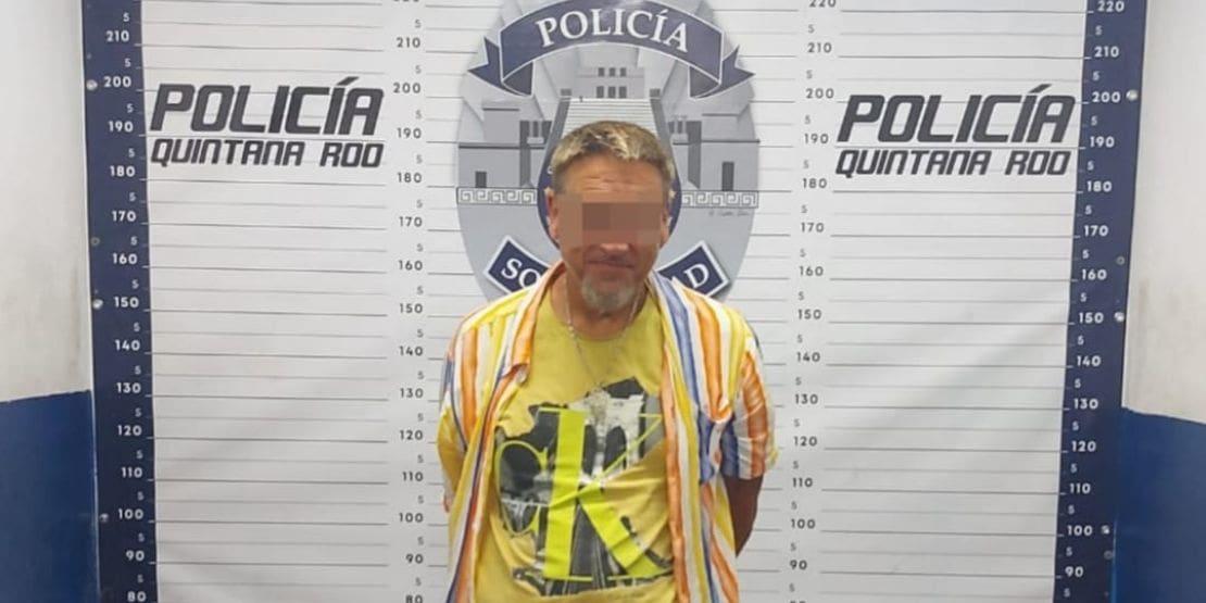 Detienen a presunto narcomenudista de origen estadounidense en Playa del Carmen 