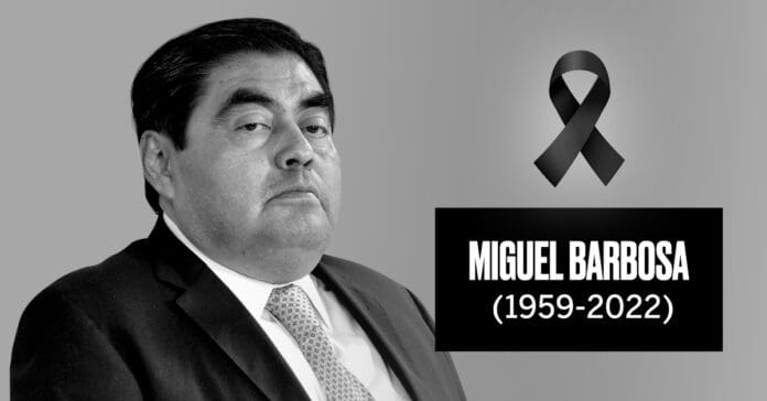 Fallece Miguel Barbosa, gobernador de Puebla