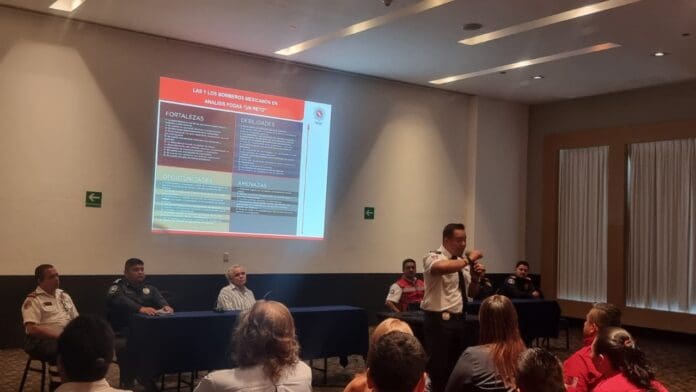 PARTICIPA PUERTO MORELOS EN EL CUARTO FORO REGIONAL PARA LA ELABORACION DE LA LEY GENERAL DE BOMBEROS 