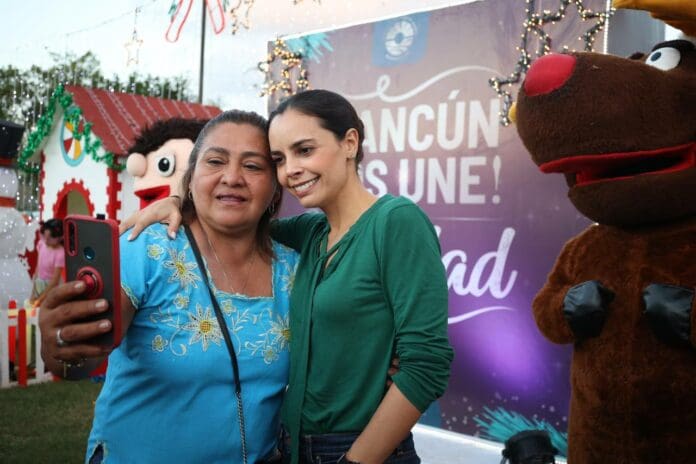POSADAS NAVIDEÑAS LLEGAN A MILES DE CANCUNENSES: ANA PATRICIA PERALTA 
