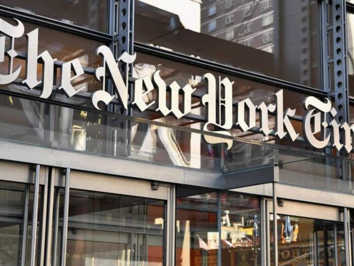 Trabajadores del New York Times se van a huelga en EEUU