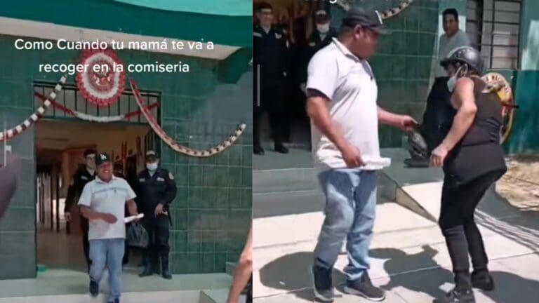 VIDEO: Madre recibe con ‘cinturonazos’ a su hijo que acaba de salir de la cárcel